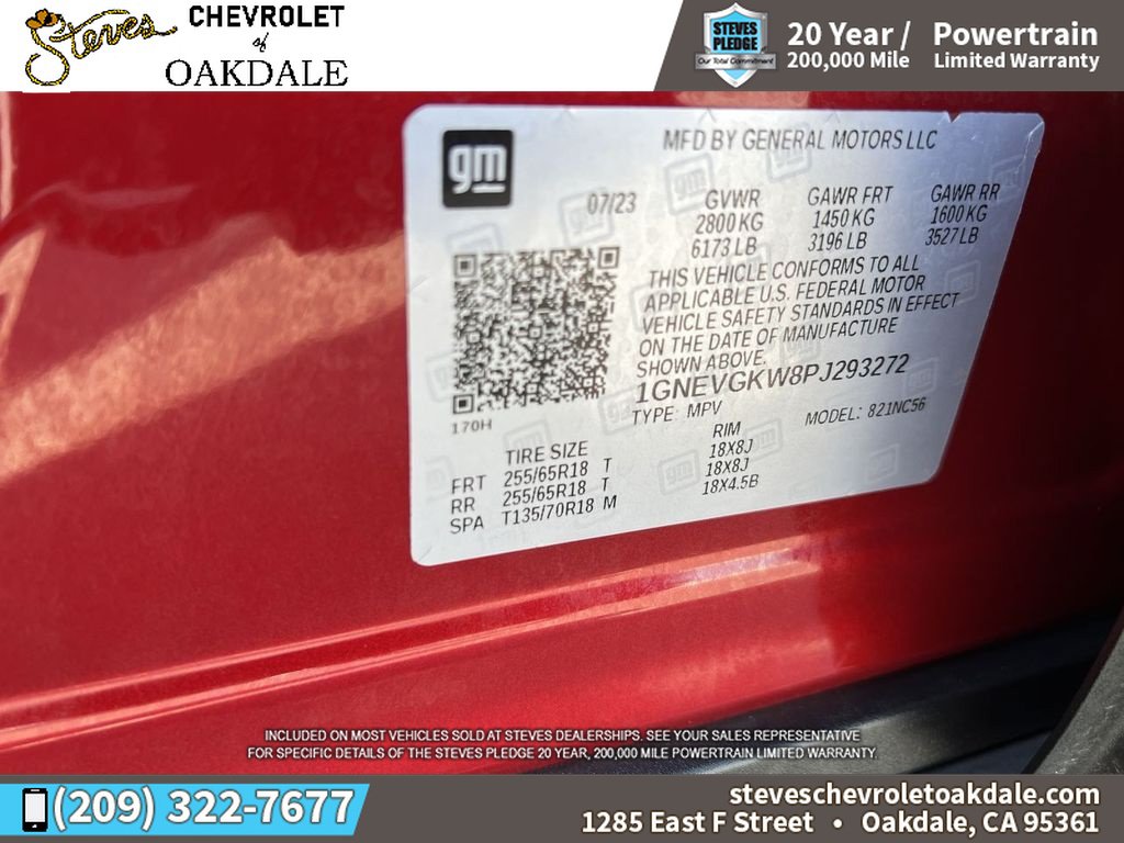 Certified 2023 Chevrolet Traverse LT w/ Midnight/Sport Edition AWD/4WD image 36