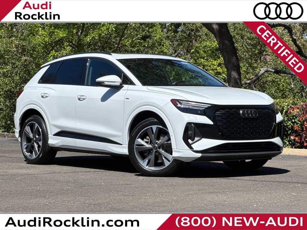 Certified 2023 Audi Q4 e-tron Prestige w/ Black Optic Package