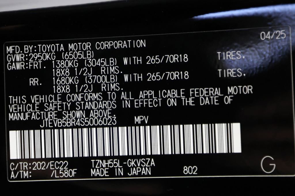 Used 2025 Toyota 4Runner TRD Pro AWD/4WD image 60