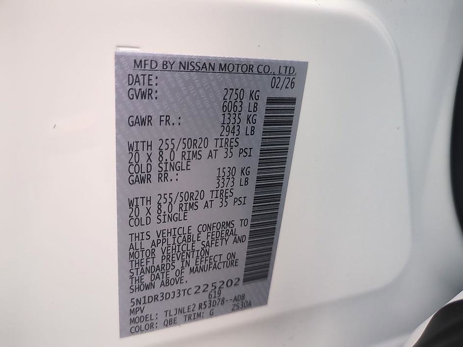 Used 2026 Nissan Pathfinder Platinum w/ Cargo Package AWD/4WD image 36