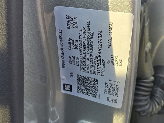 Used 2024 GMC Canyon Elevation w/ Convenience Package image 33