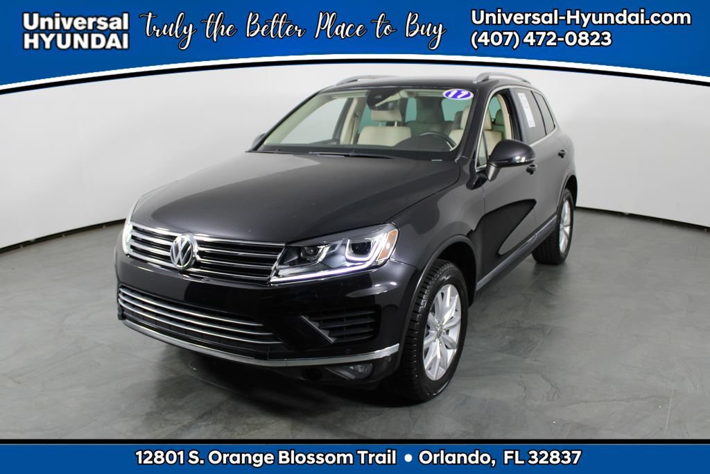 Used 2017 Volkswagen Touareg Sport AWD/4WD image 1