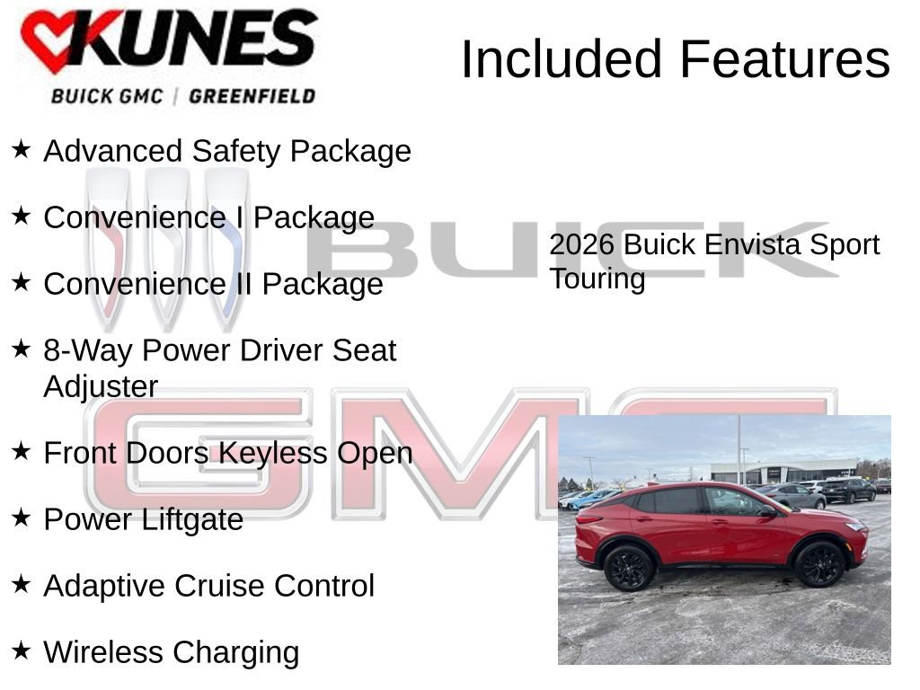 New 2026 Buick Envista Sport Touring w/ Convenience I Package image 3