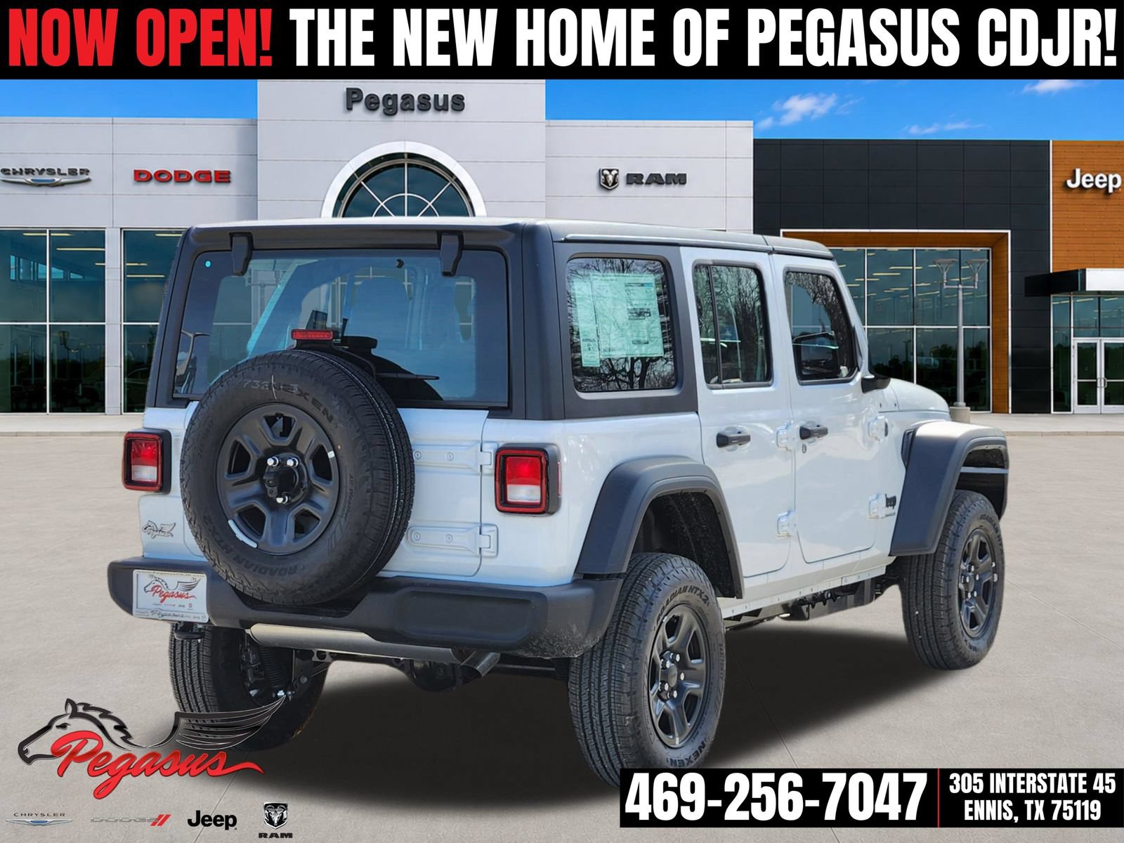 New 2026 Jeep Wrangler Unlimited Sport AWD/4WD image 5
