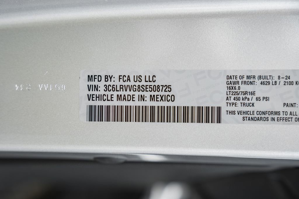 New 2025 RAM ProMaster 2500 w/ Quick Order Package 22G SLT image 31