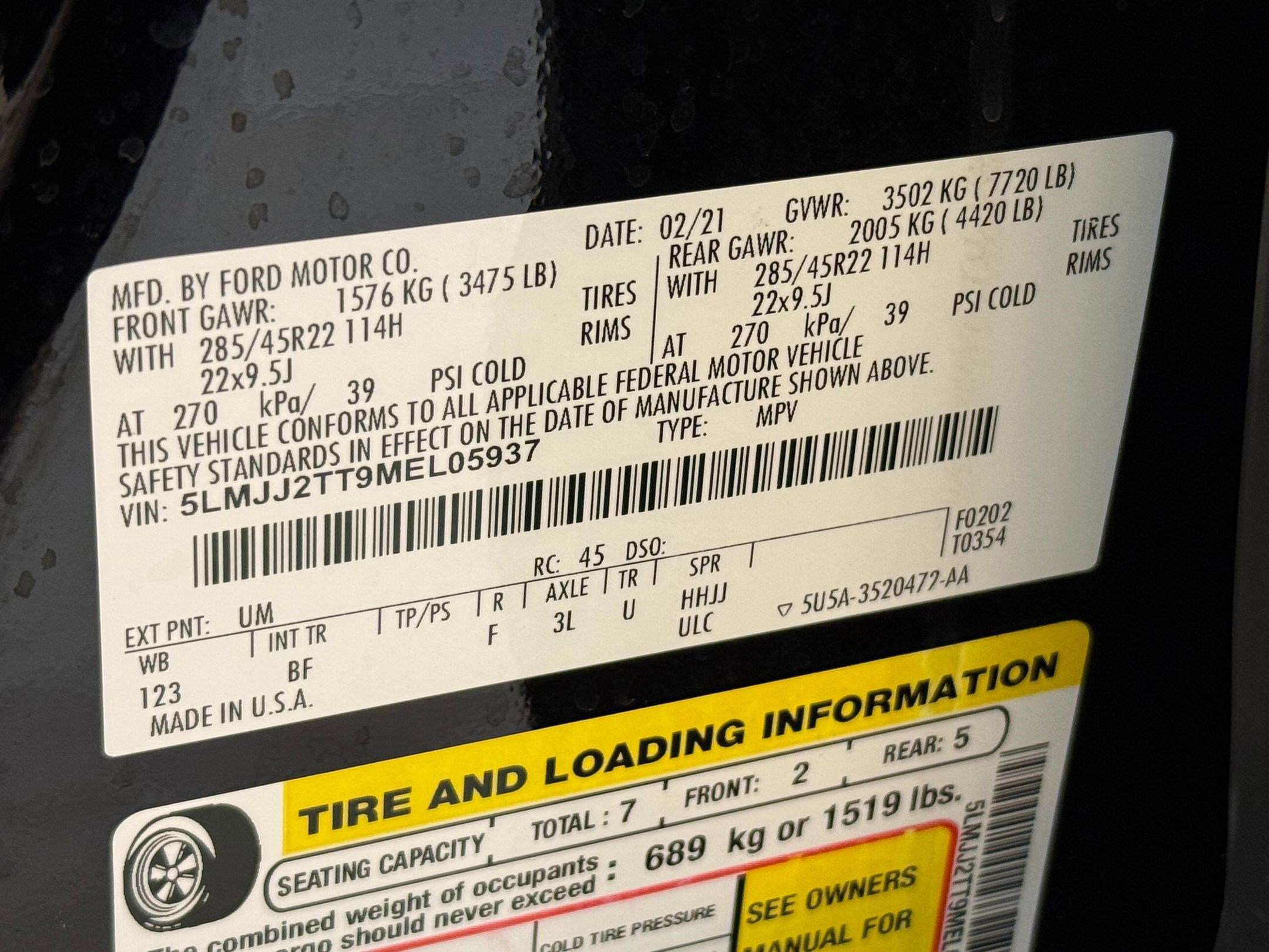 Used 2021 Lincoln Navigator Black Label AWD/4WD image 21