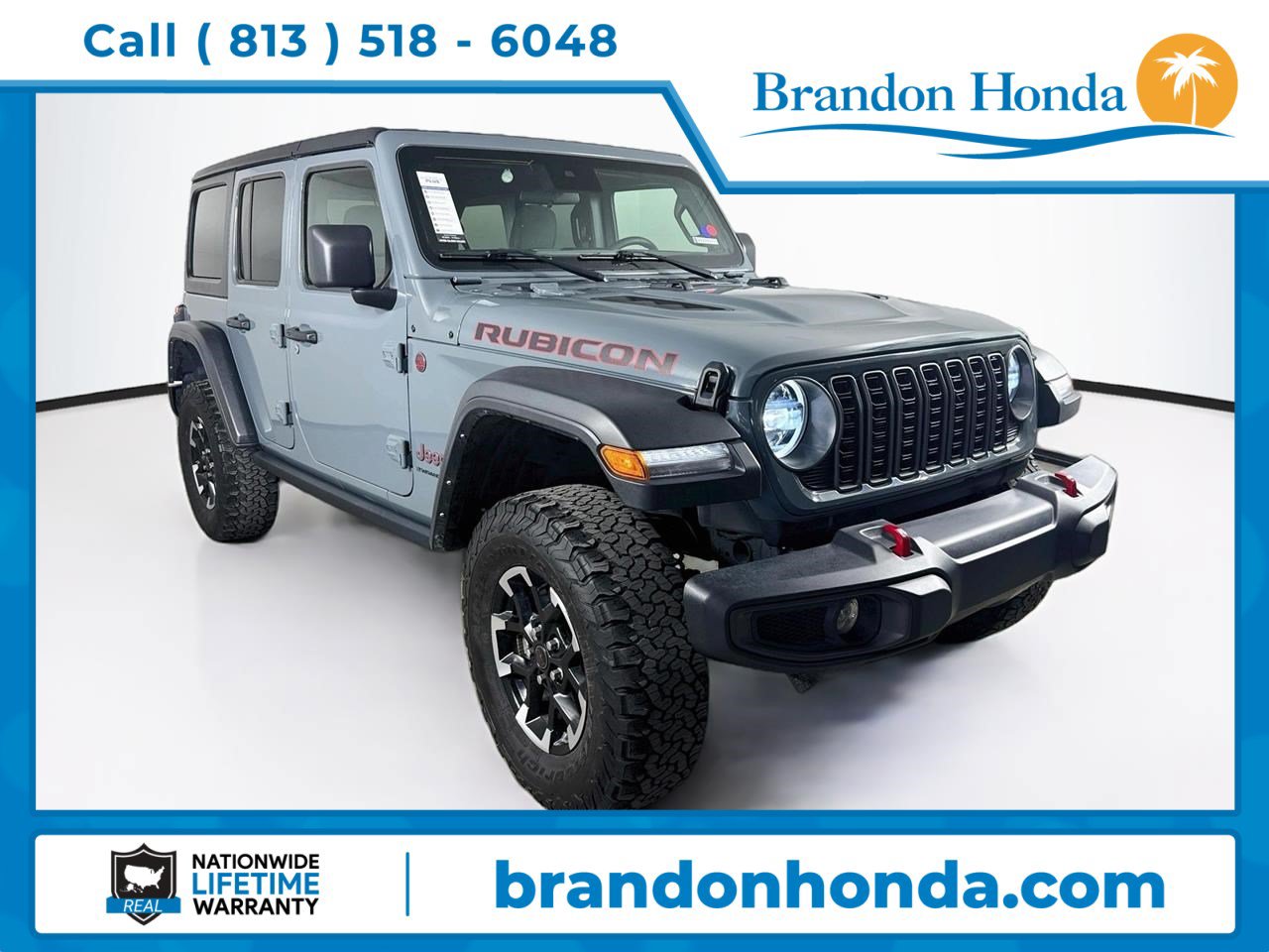 Used 2025 Jeep Wrangler Unlimited Rubicon AWD/4WD image 1