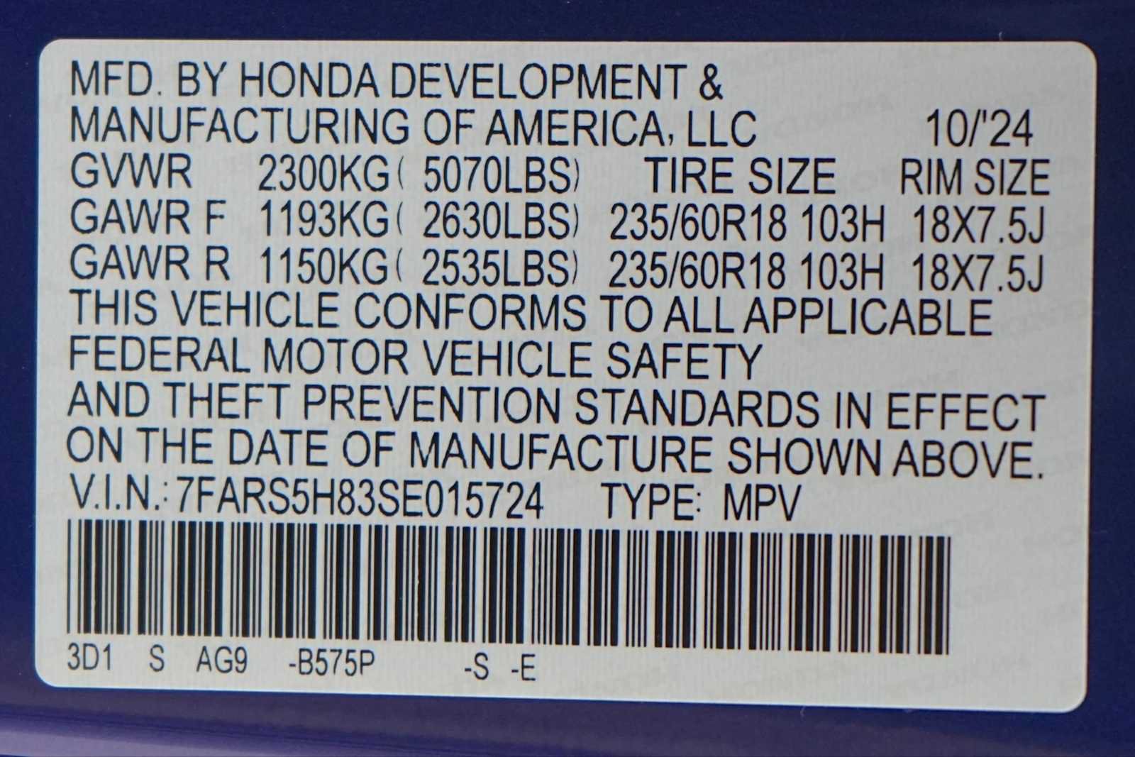 Certified 2025 Honda CR-V Sport-L image 30
