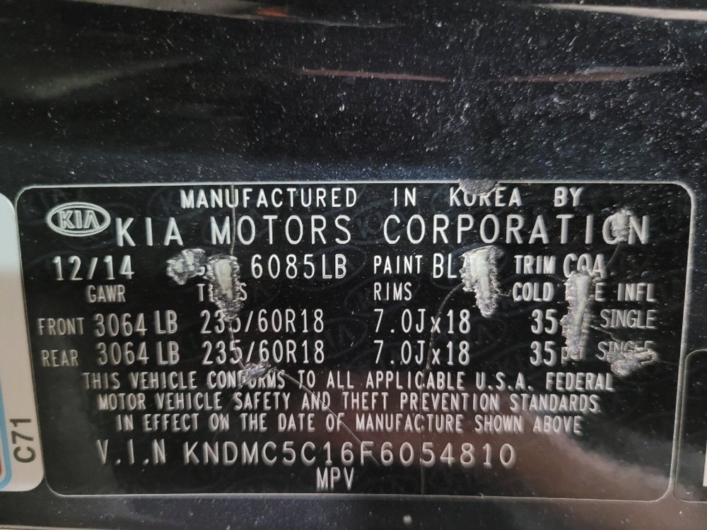 Used 2015 Kia Sedona EX FWD image 33