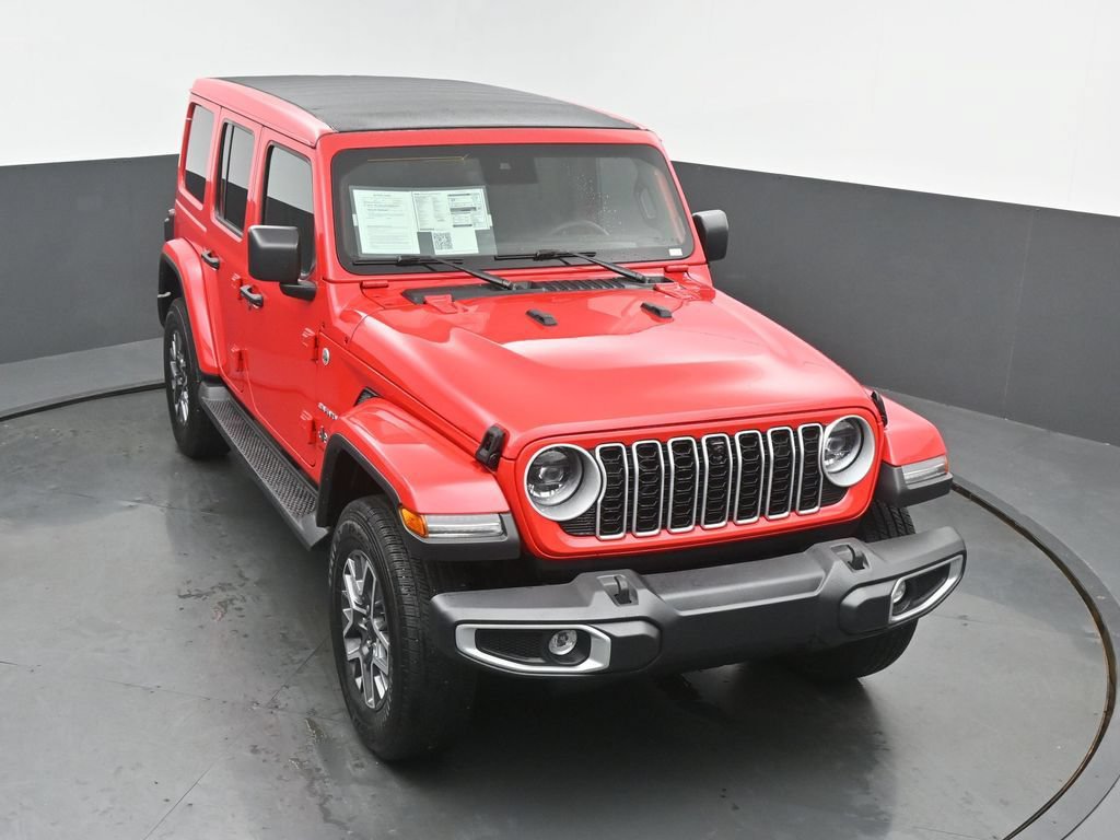 Used 2024 Jeep Wrangler Unlimited Sahara w/ Technology Group AWD/4WD image 49