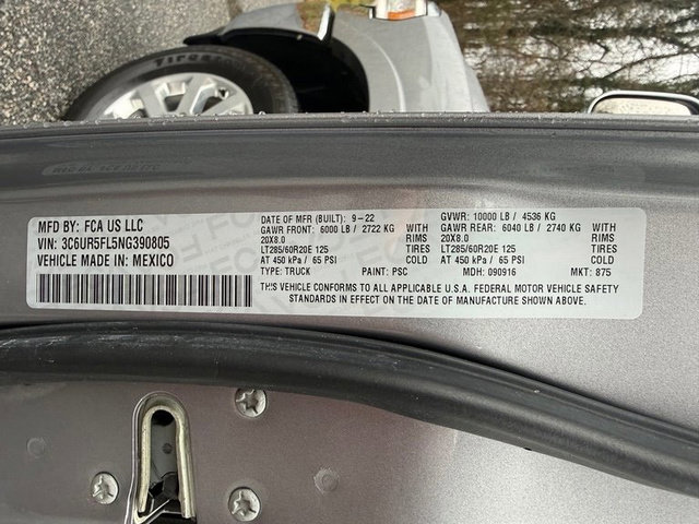 Used 2022 RAM 2500 Laramie w/ Chrome Appearance Group image 35