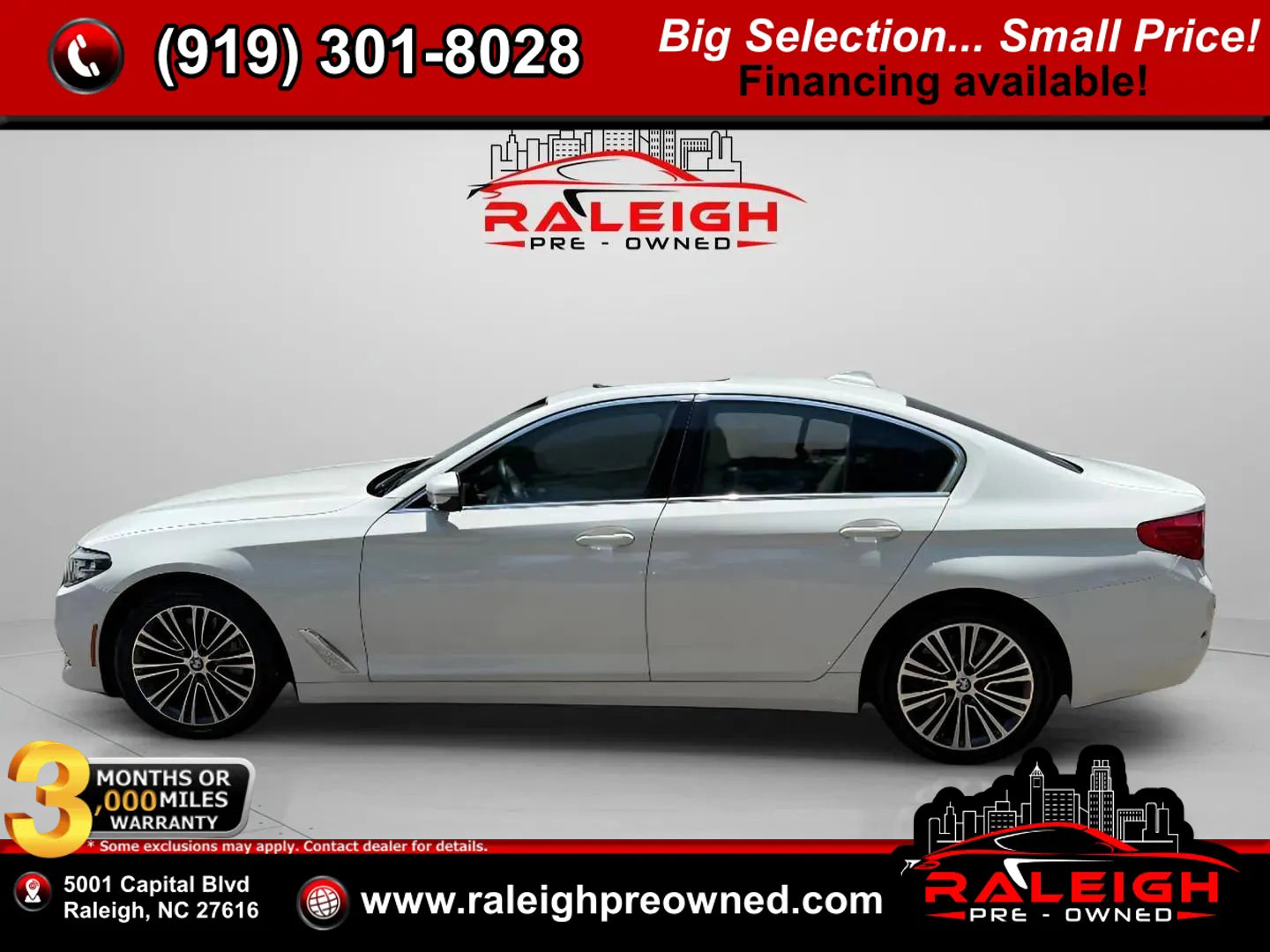Used 2019 BMW 530i w/ Convenience Package