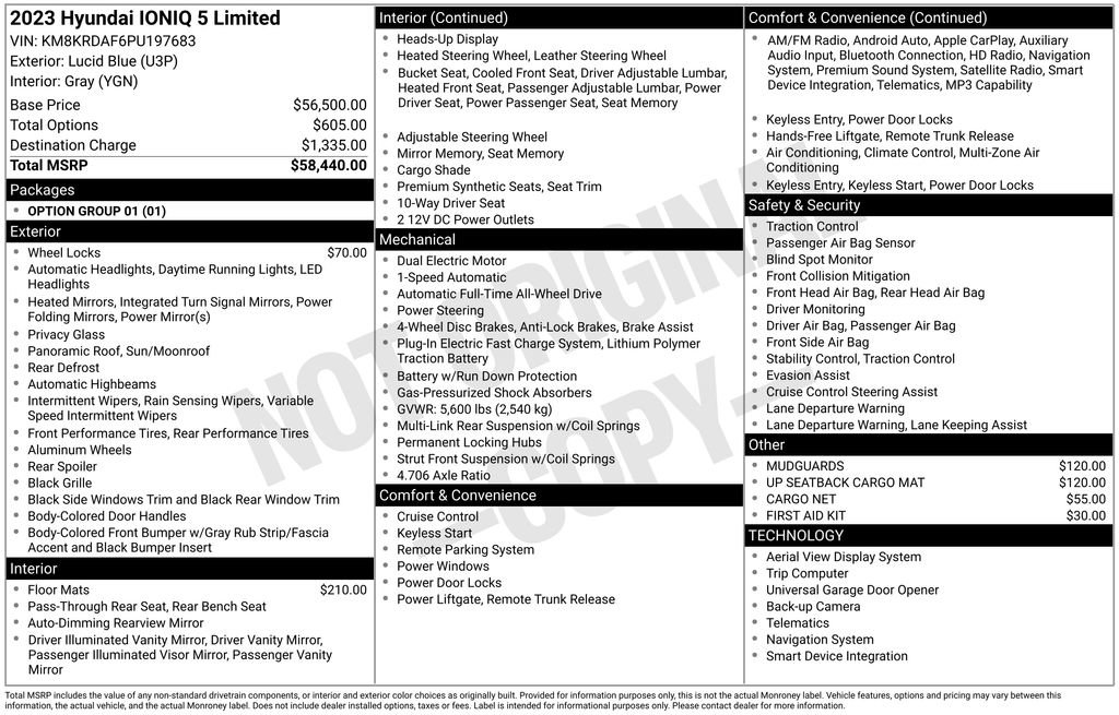 Certified 2023 Hyundai Ioniq 5 Limited AWD/4WD image 5