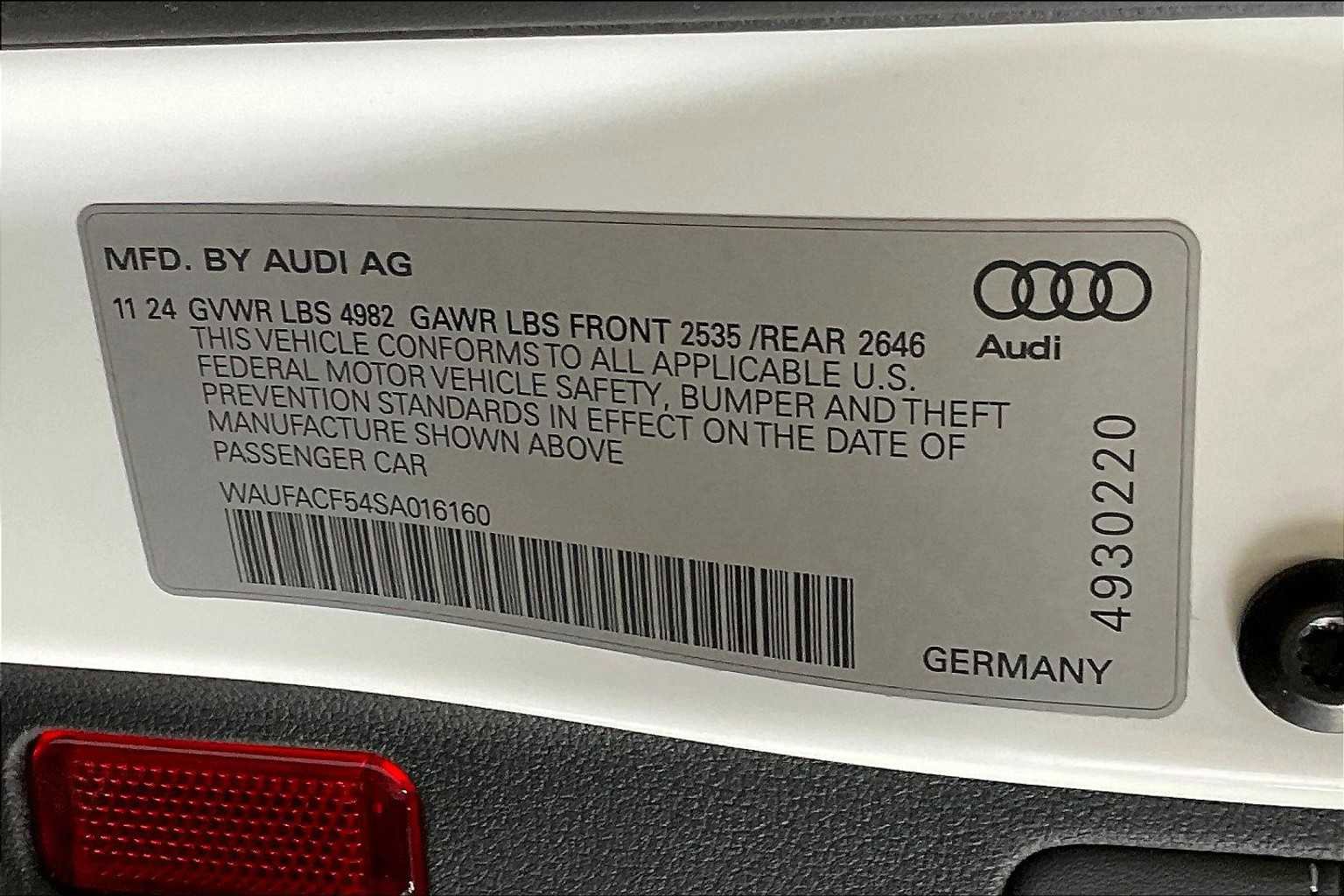 Certified 2025 Audi A5 2.0T Premium Plus w/ Premium Plus image 36