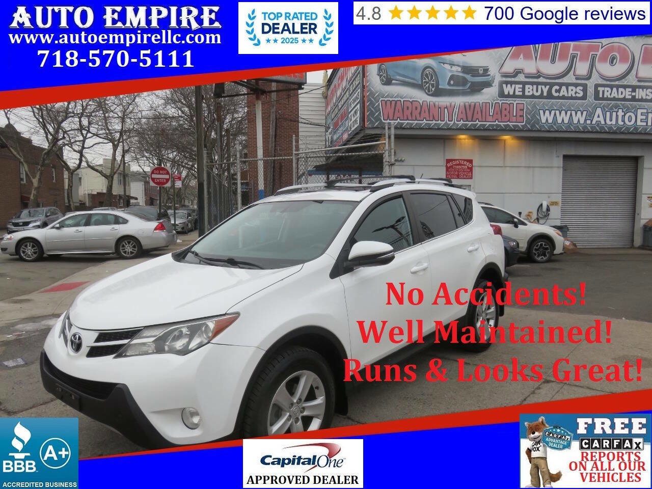 Used 2014 Toyota RAV4 XLE image 1