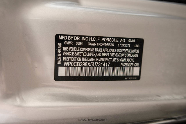 Used 2005 Porsche Boxster S RWD image 69