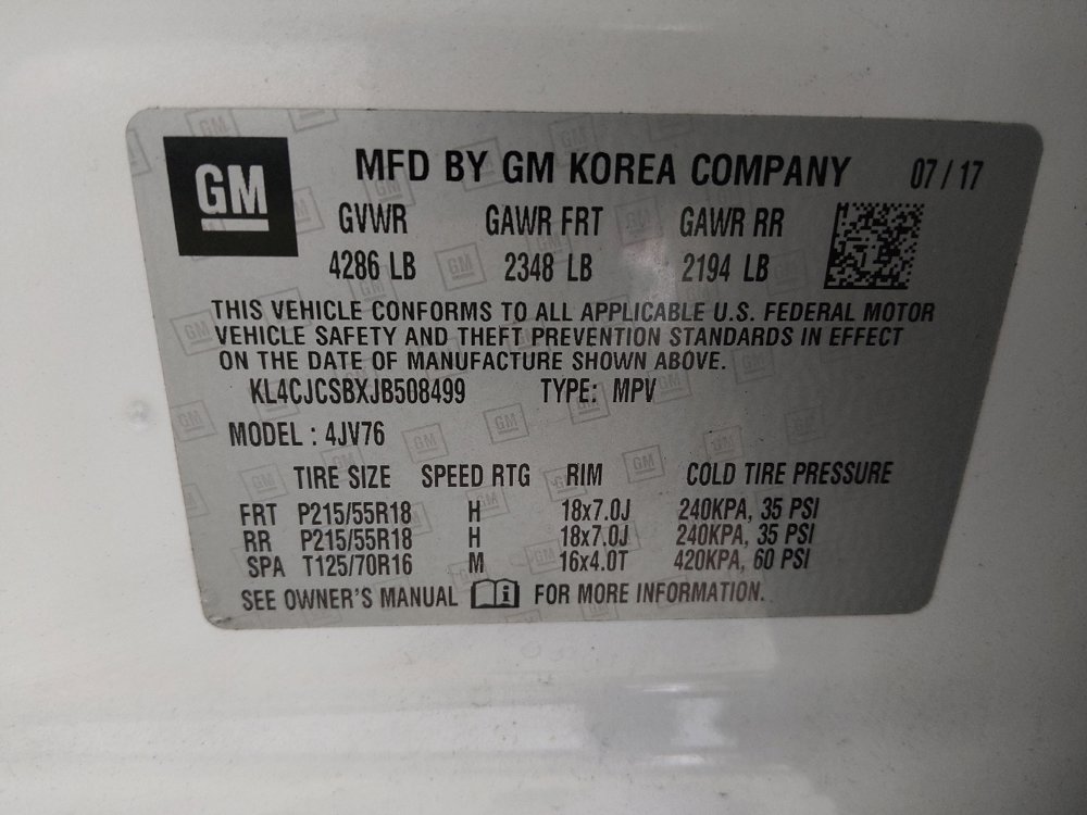 Used 2018 Buick Encore Essence w/ Experience Buick Package FWD image 33