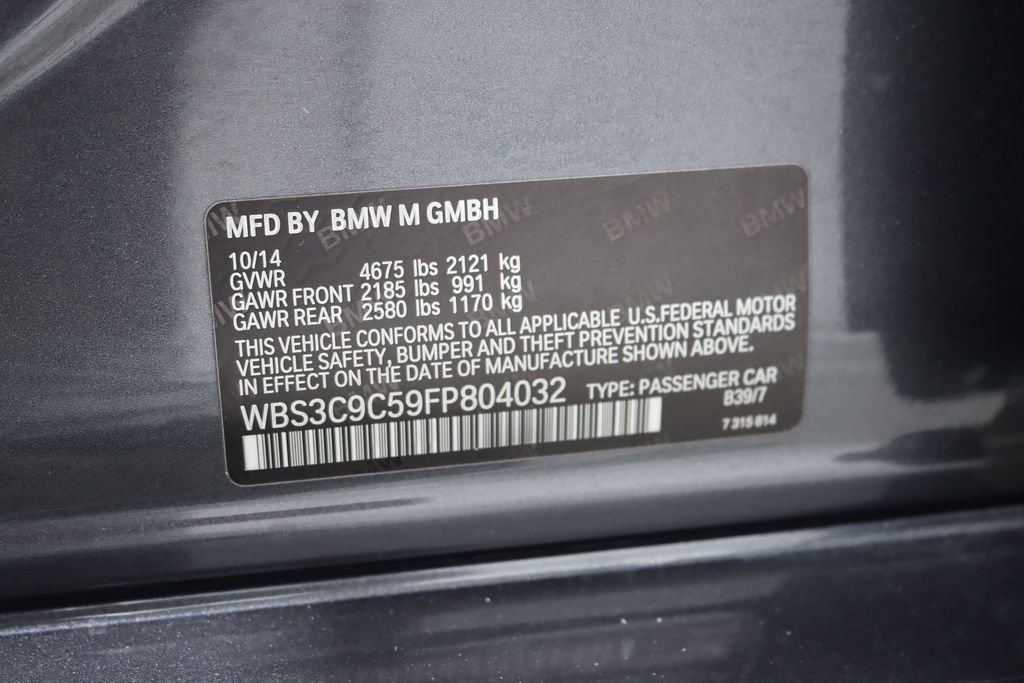 Used 2015 BMW M3 RWD image 36