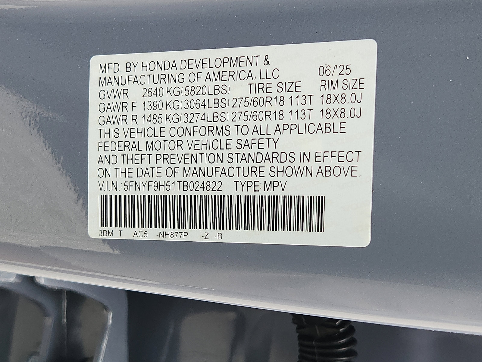 New 2026 Honda Passport TrailSport image 18