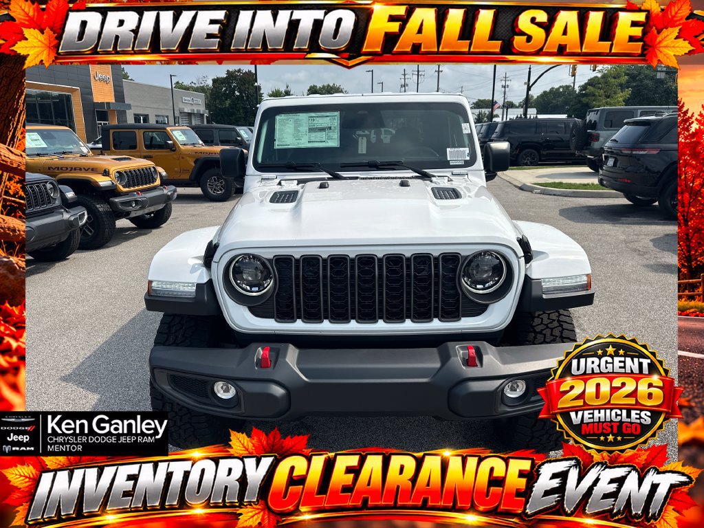 New 2026 Jeep Gladiator Rubicon w/ Steel Power Dome Hood Package AWD/4WD image 2