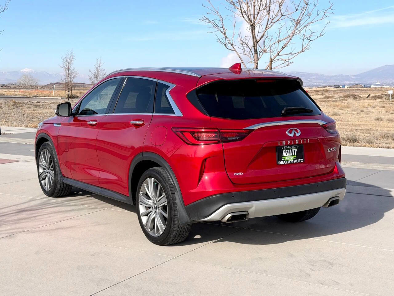 Used 2022 INFINITI QX50 Sensory AWD/4WD image 8