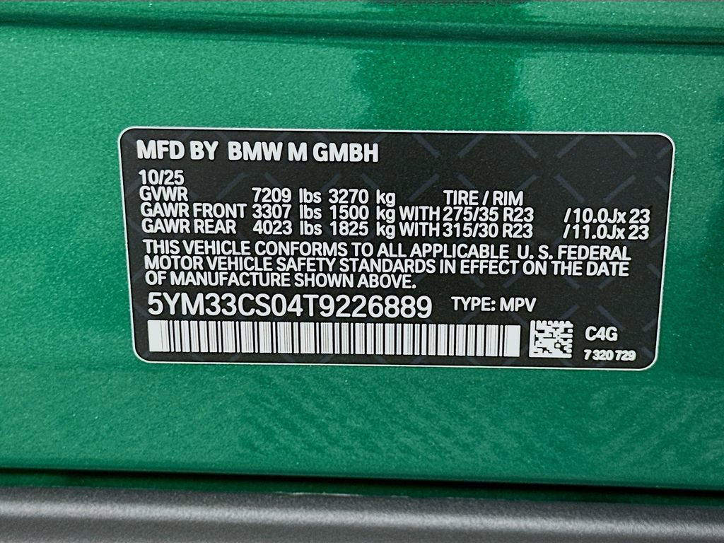 New 2026 BMW XM Label Red w/ M Driver's Package image 24