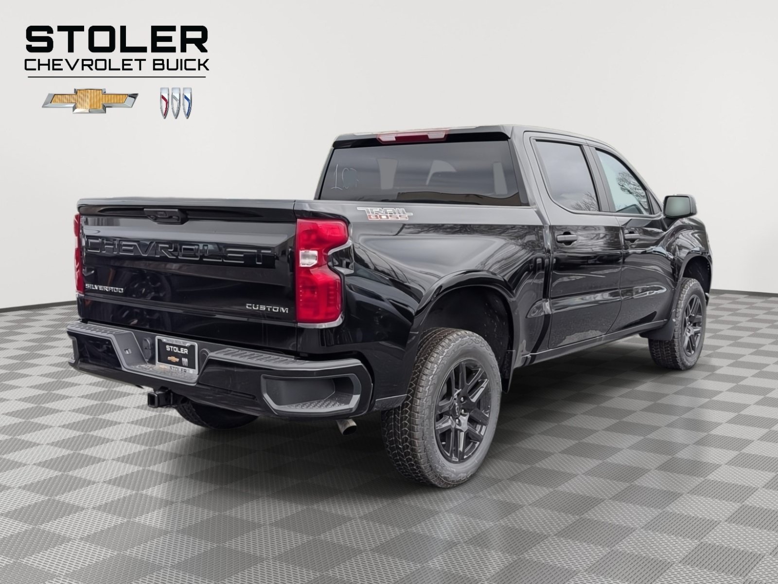 New 2026 Chevrolet Silverado 1500 Custom Trail Boss w/ Turbomax Blackout Package AWD/4WD image 3