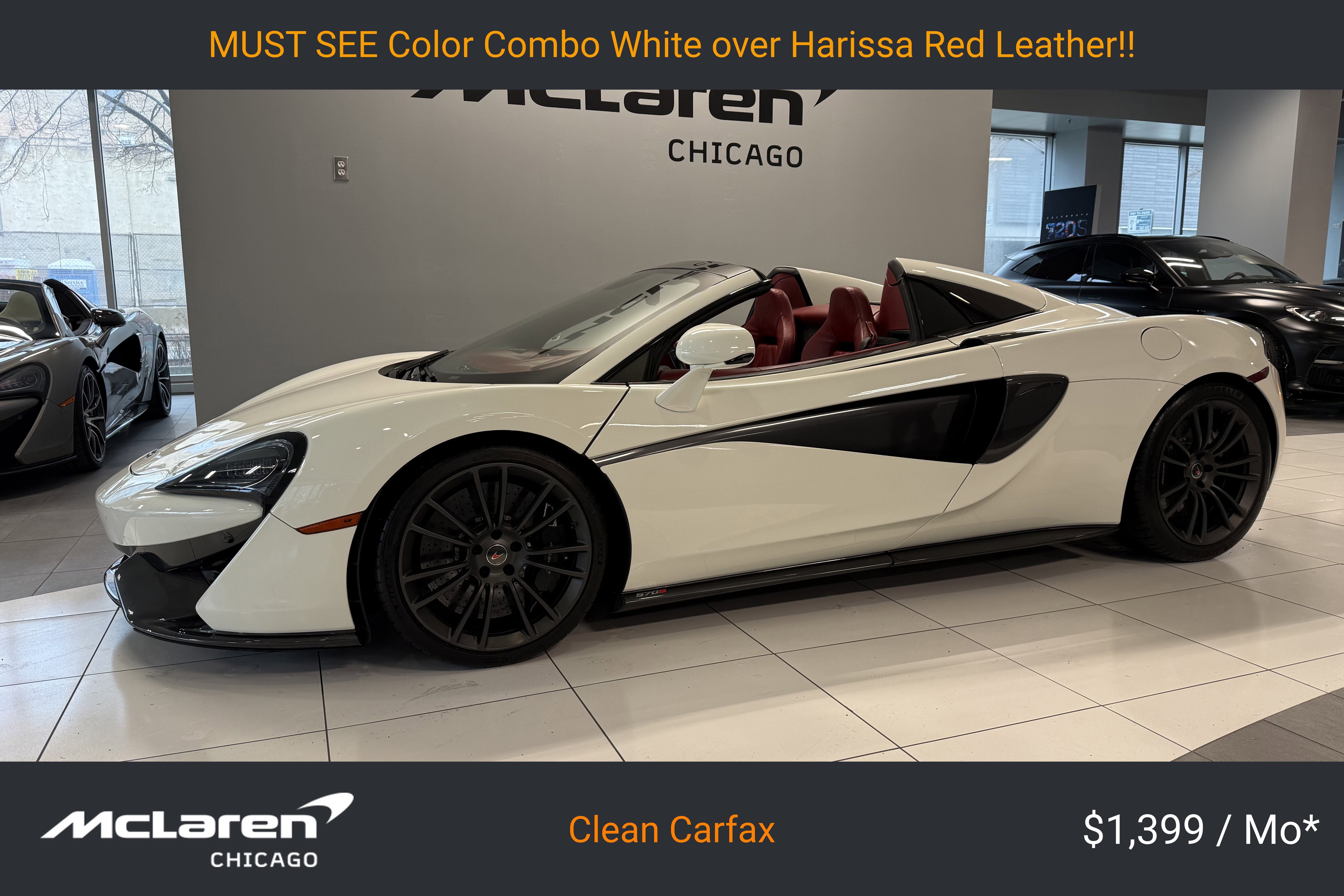 Used 2018 McLaren 570S Spider image 1