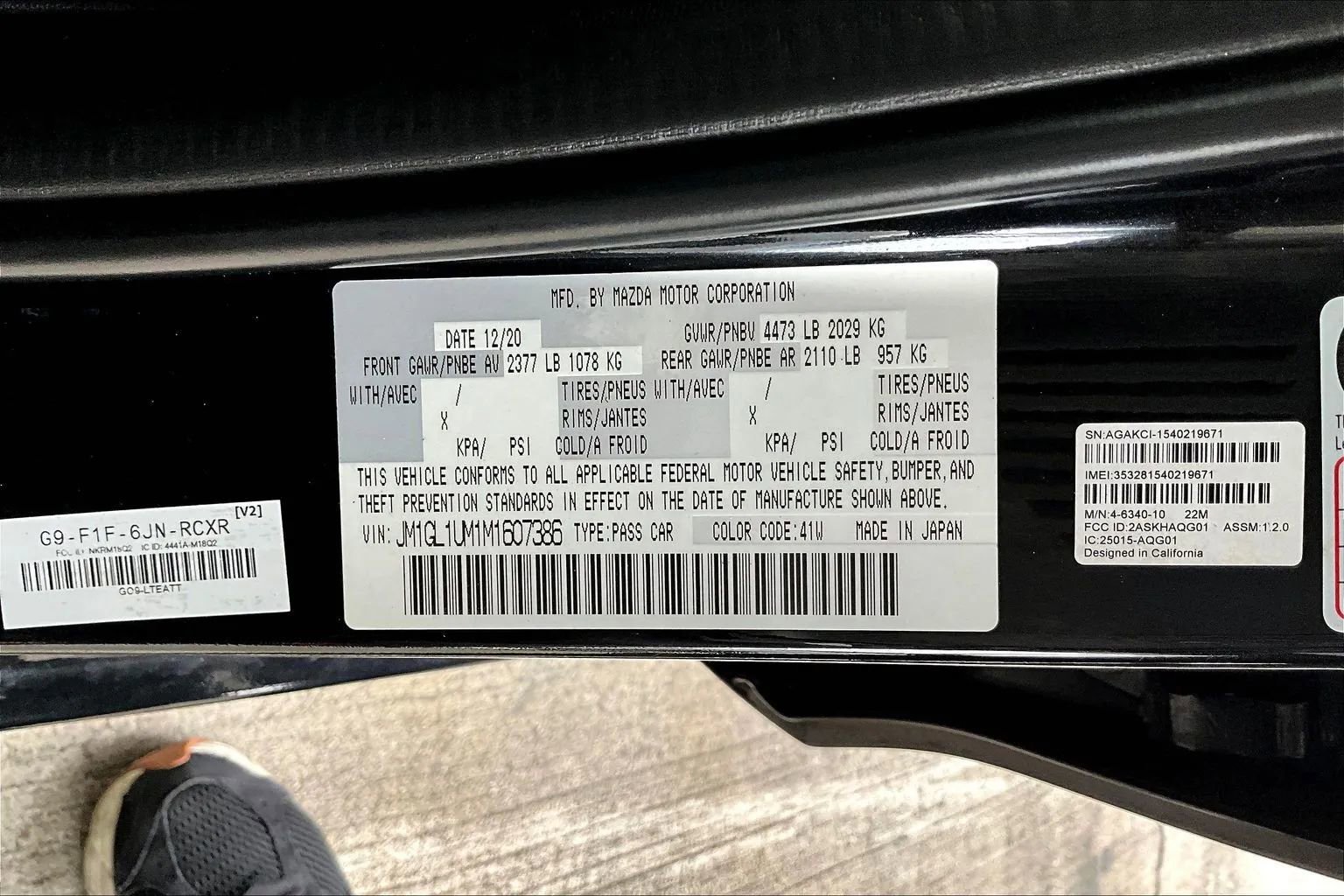 Used 2021 MAZDA MAZDA6 Sport FWD image 16