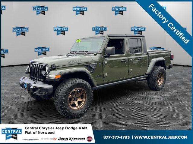 Certified 2022 Jeep Gladiator Willys