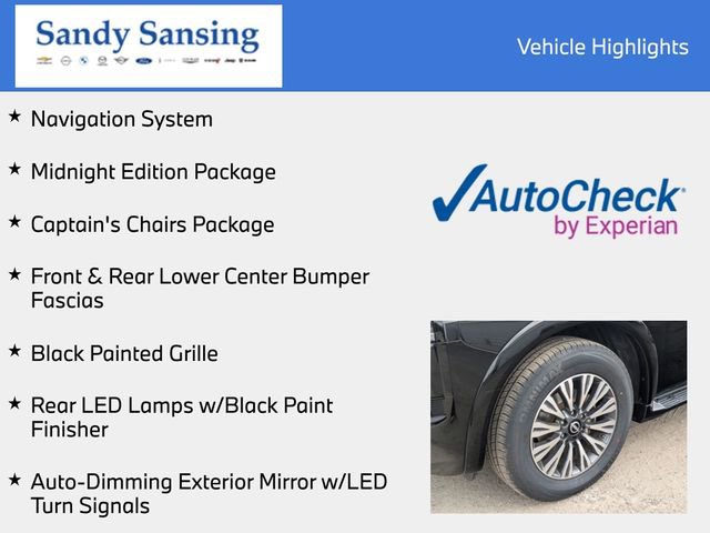 Used 2023 Nissan Armada SL w/ Midnight Edition Package image 7