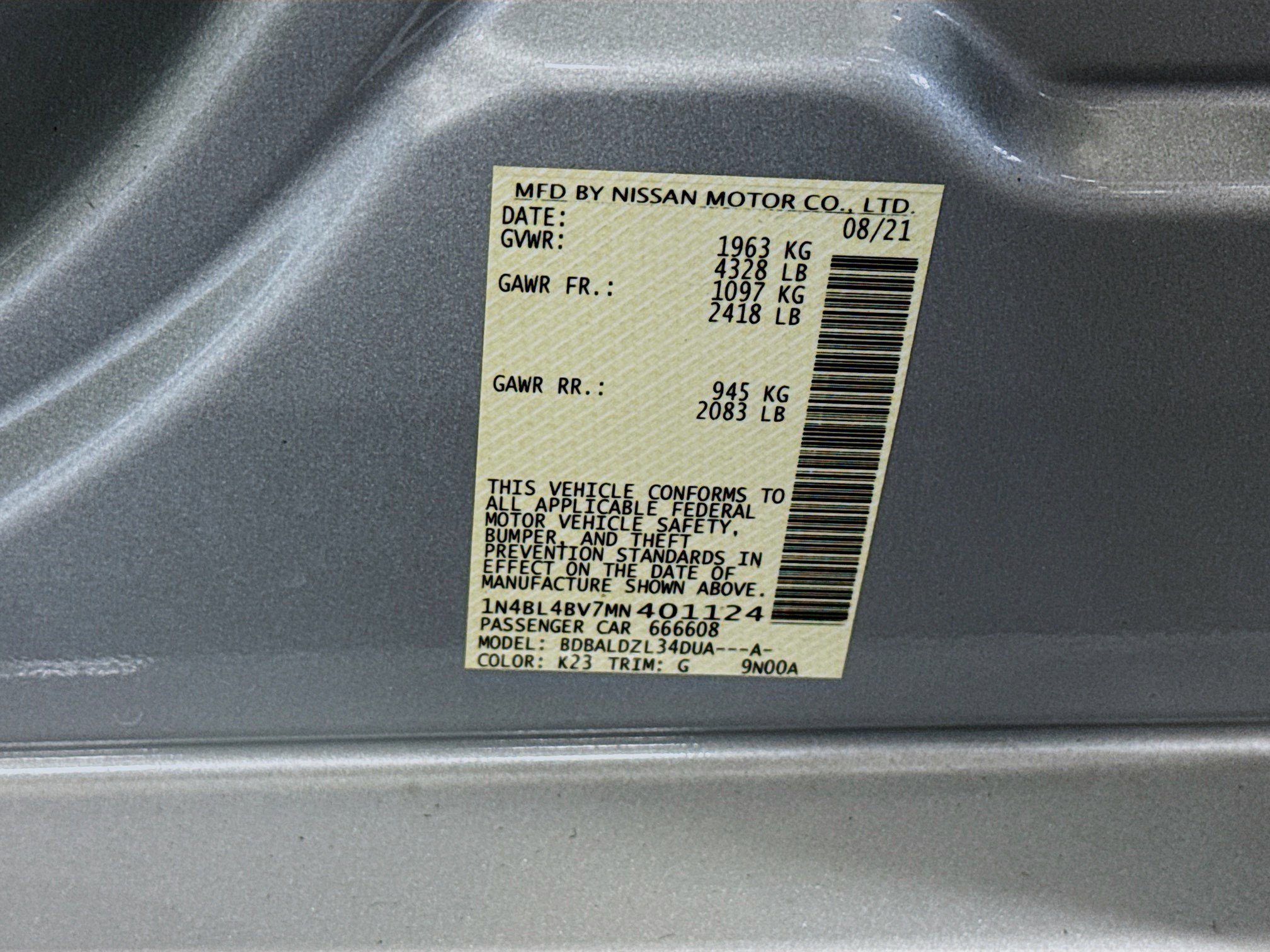 Used 2021 Nissan Altima 2.5 S image 40