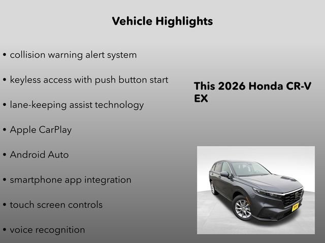 New 2026 Honda CR-V EX image 10
