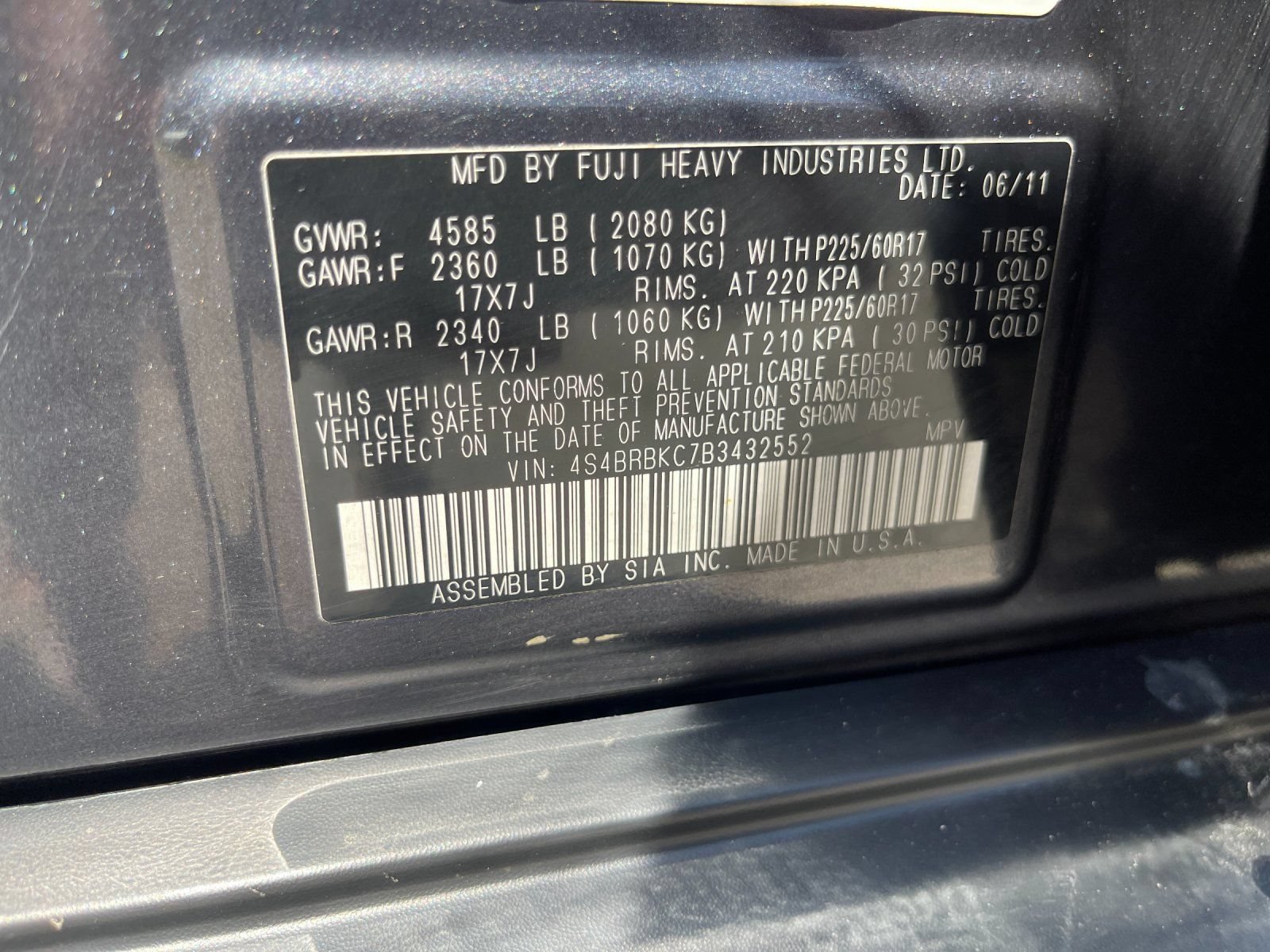 Used 2011 Subaru Outback 2.5i Limited w/ PWR Moonroof Pkg AWD/4WD image 30