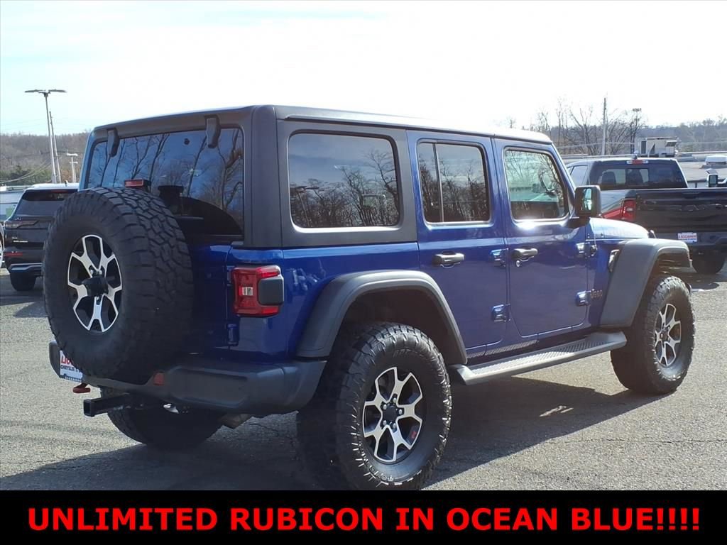 Used 2020 Jeep Wrangler Unlimited Rubicon w/ LED Lighting Group image 7