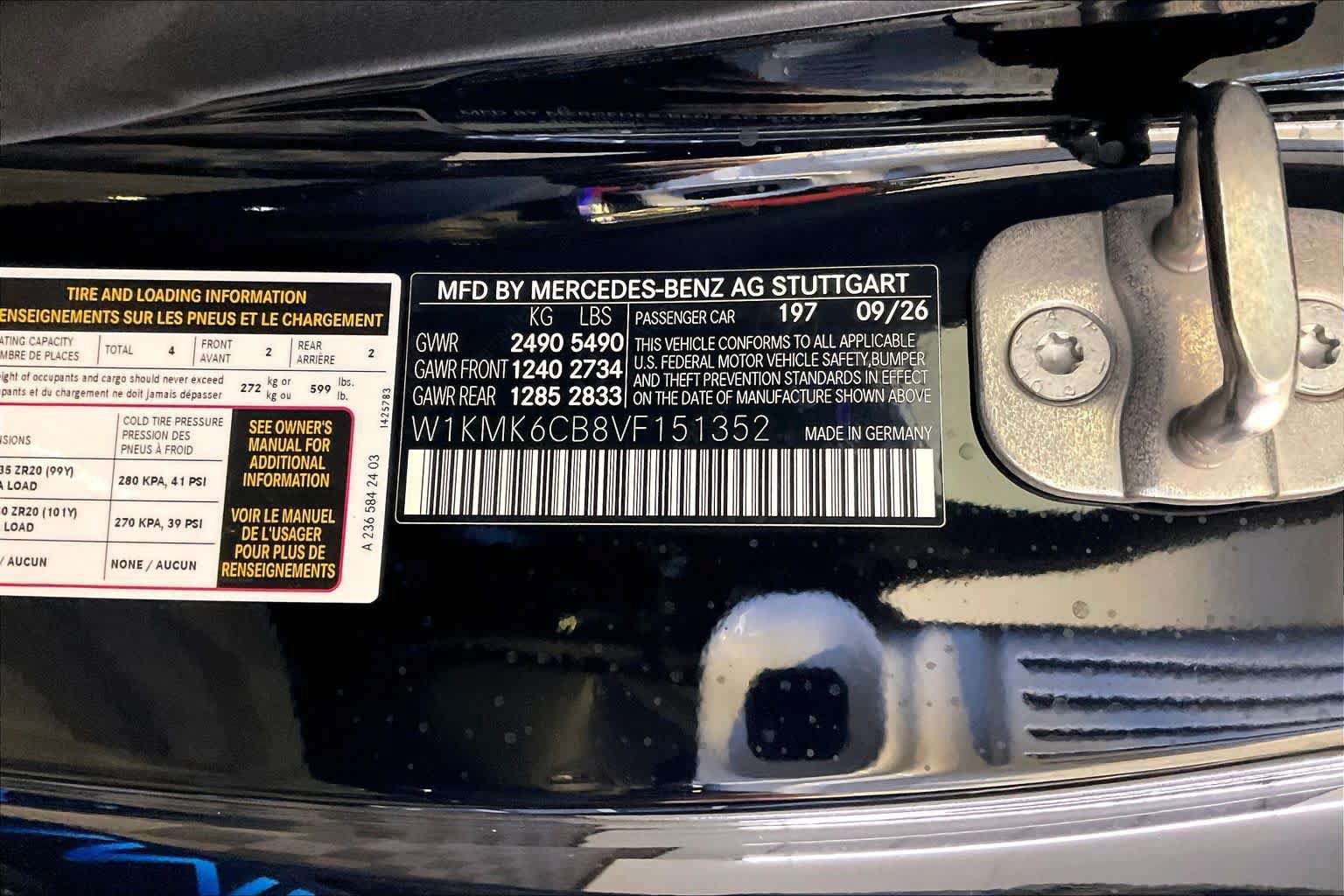 New 2027 Mercedes-Benz CLE 53 AMG 4MATIC Cabriolet image 12
