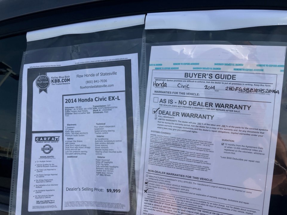 Used 2014 Honda Civic EX-L image 37
