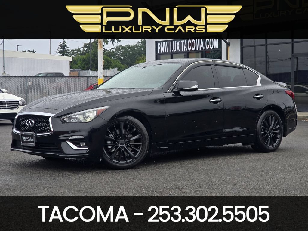 Used 2022 INFINITI Q50 Luxe w/ Cargo Package