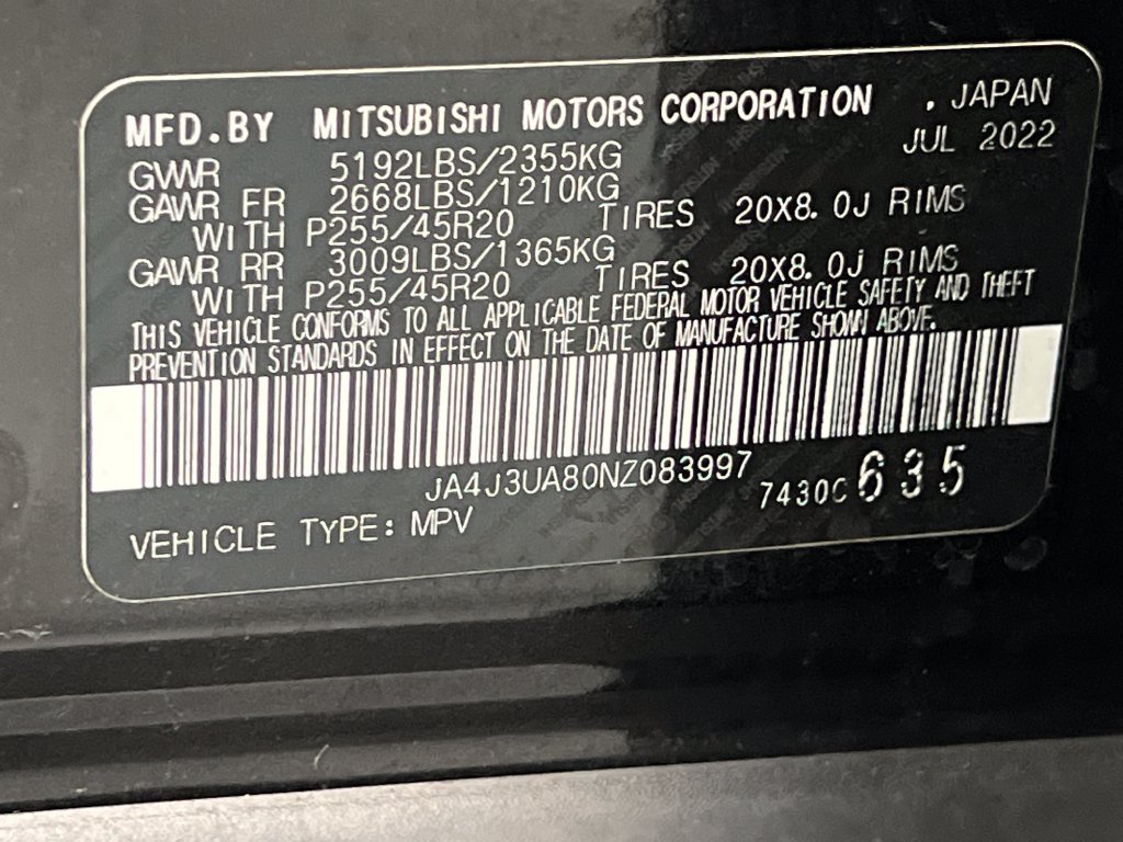 Used 2022 Mitsubishi Outlander SE FWD image 83
