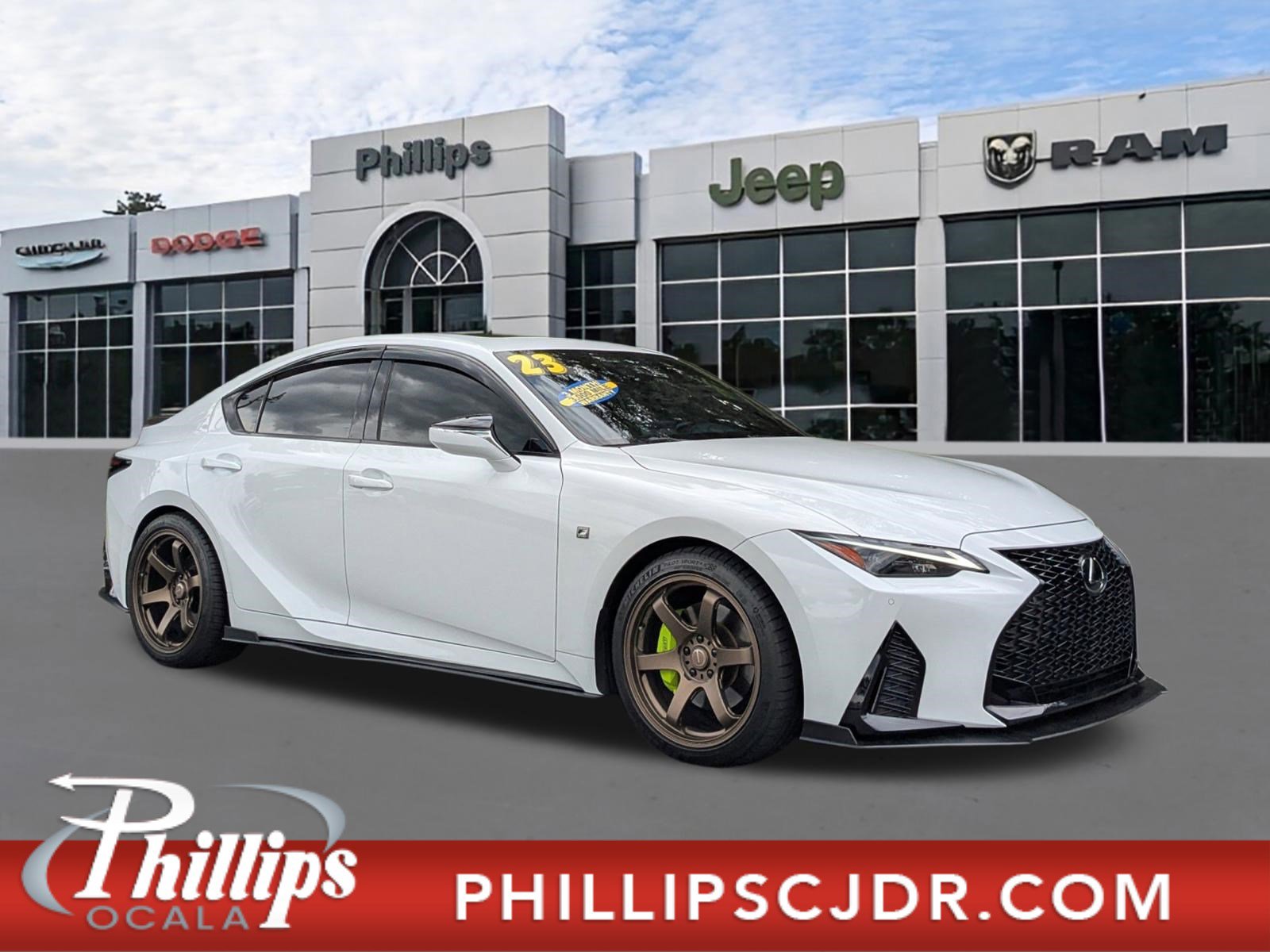 Used 2023 Lexus IS 350 F Sport w/ Memory Package RWD image 1