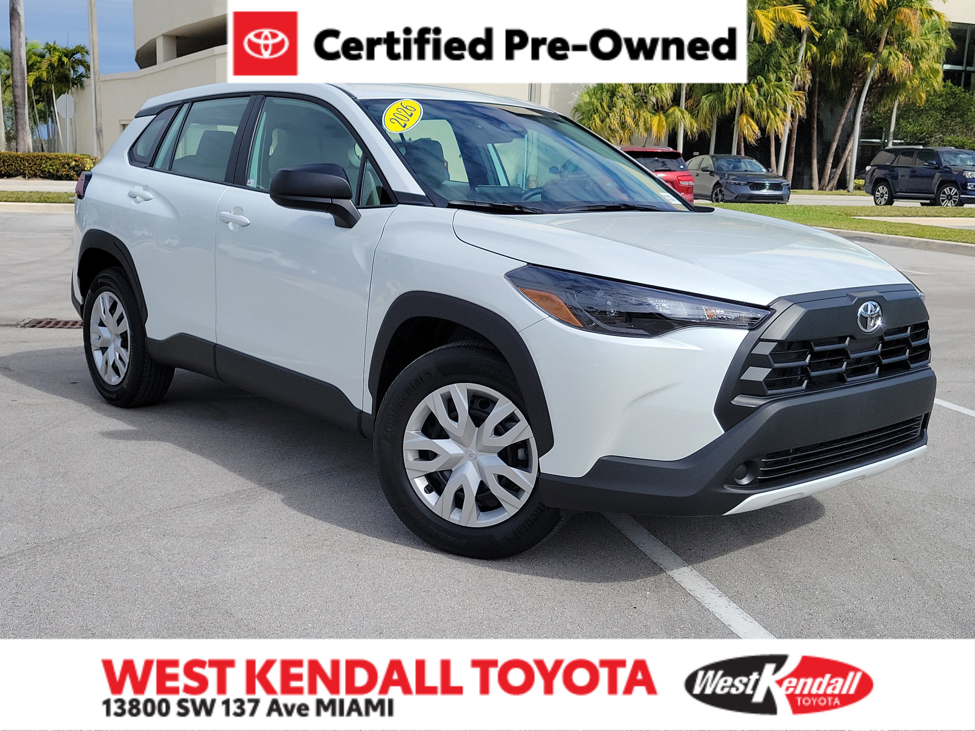 Certified 2026 Toyota Corolla Cross L