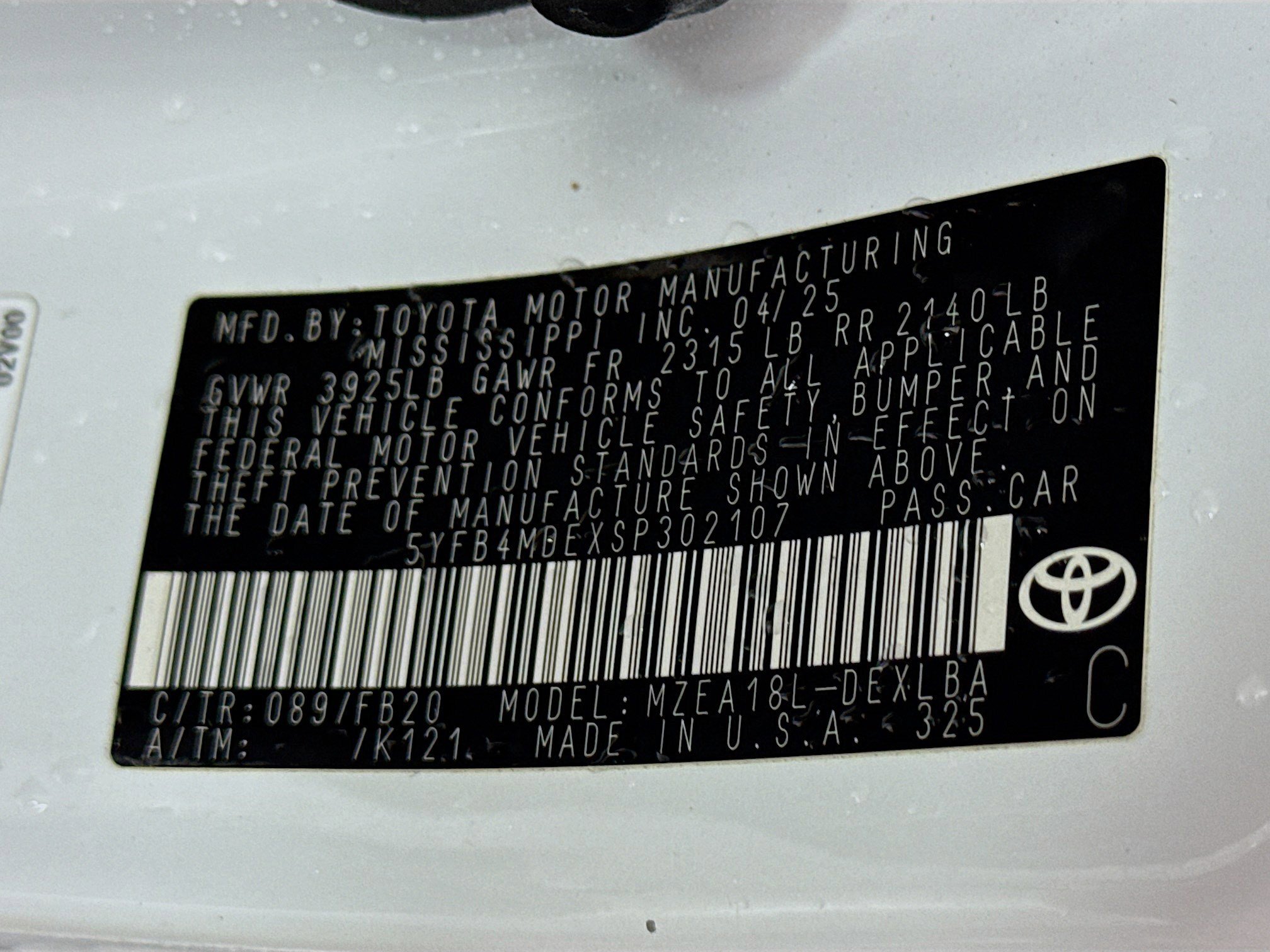 Used 2025 Toyota Corolla LE image 39