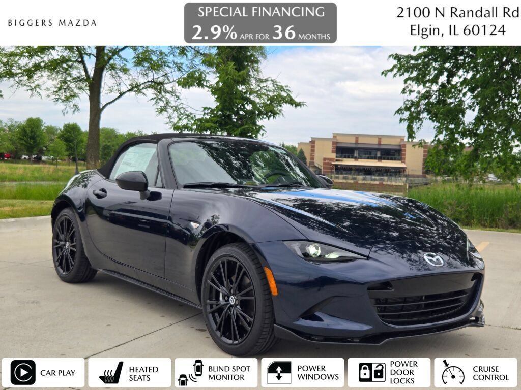 New 2026 MAZDA MX-5 Miata Club w/ Weather Package RWD image 1