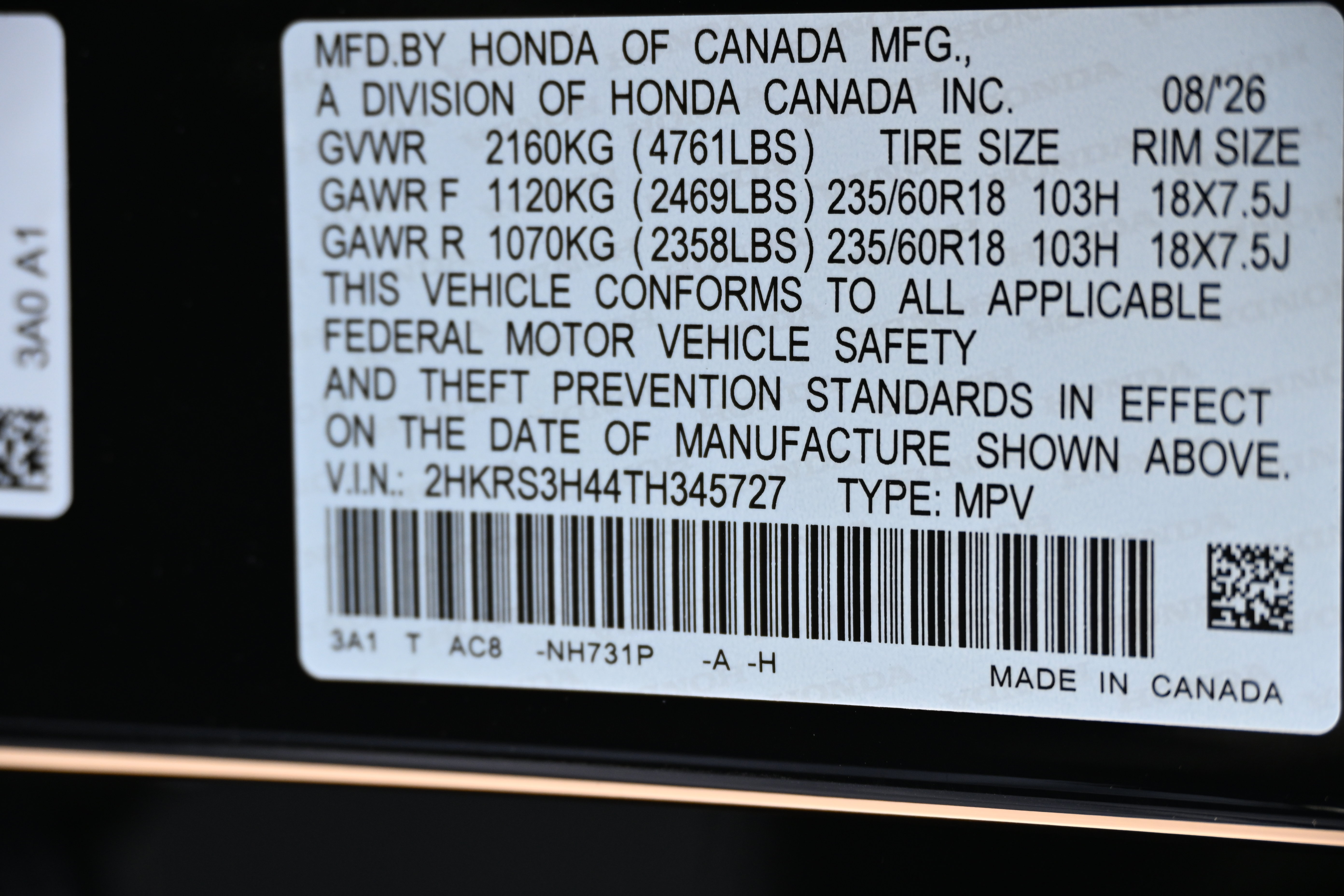 New 2026 Honda CR-V EX image 30