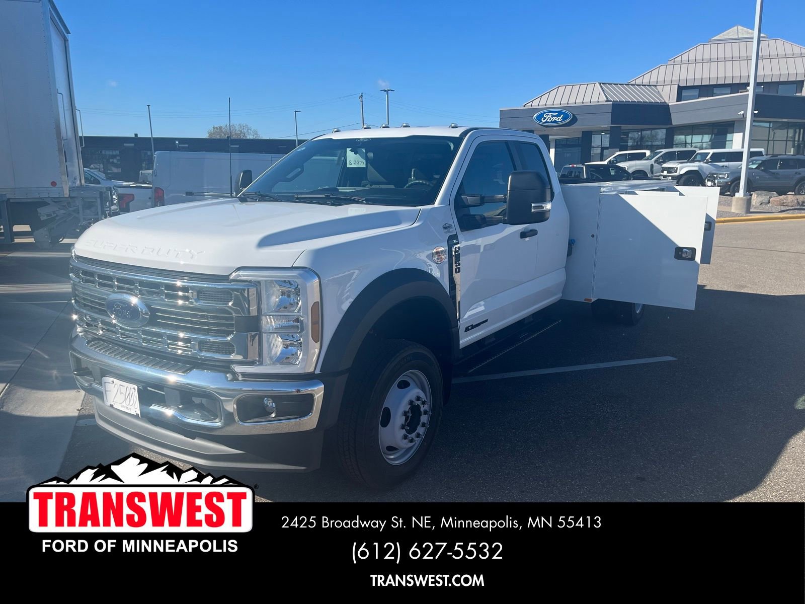 New 2025 Ford F550 4x4 SuperCab Super Duty