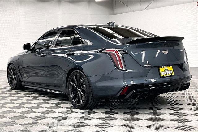 Used 2022 Cadillac CT4 V Blackwing w/ Technology Package RWD image 3