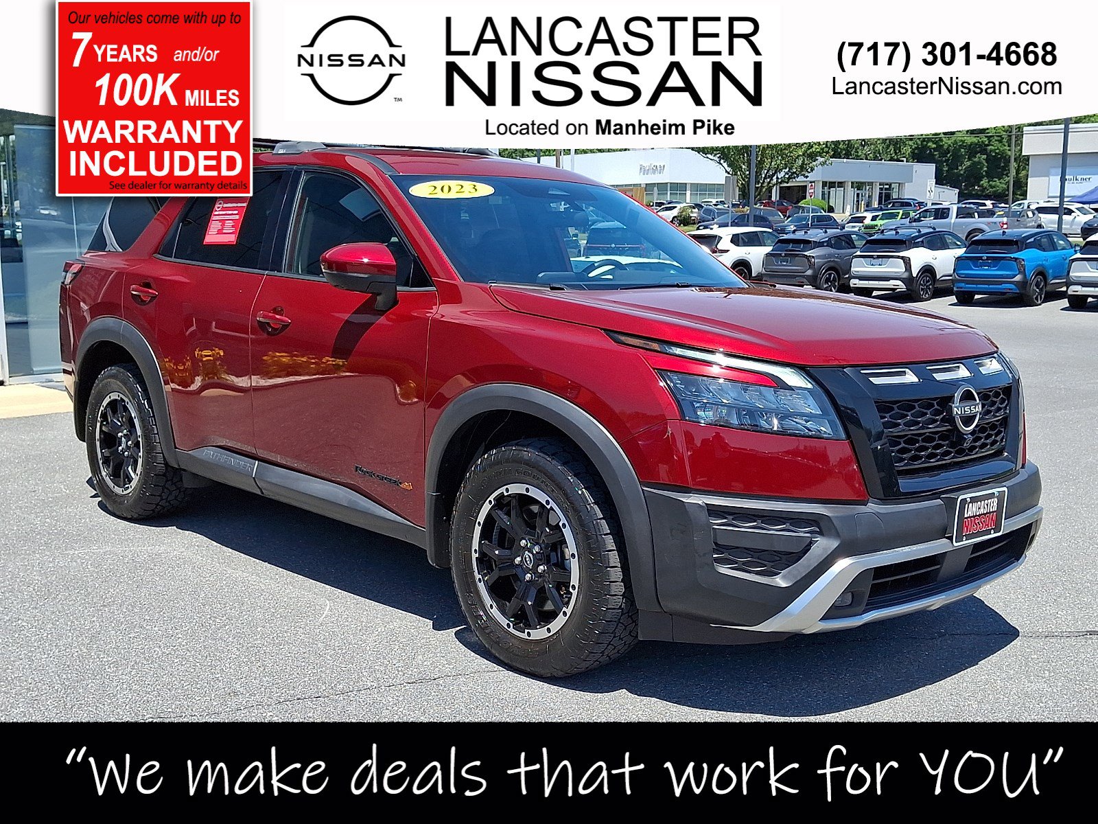 Certified 2023 Nissan Pathfinder Rock Creek AWD/4WD image 1