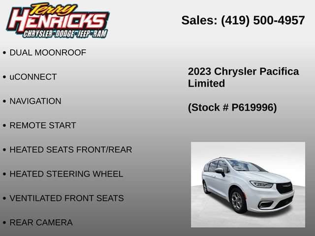 Used 2023 Chrysler Pacifica Limited FWD image 12