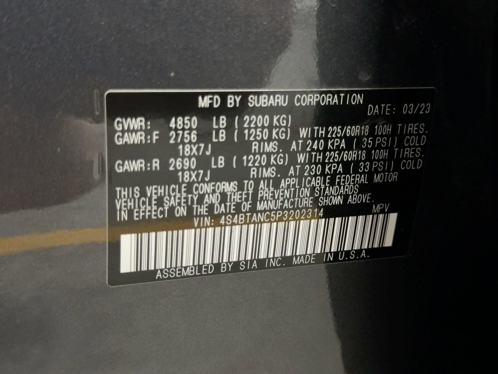 Used 2023 Subaru Outback Limited image 20