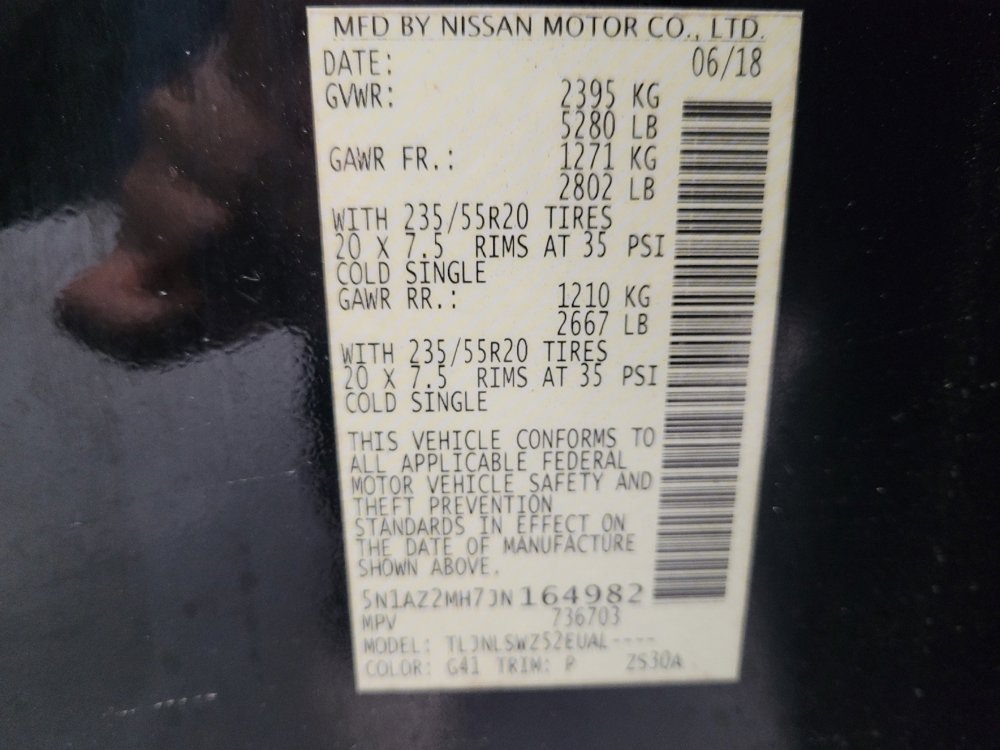 Used 2018 Nissan Murano Platinum image 33